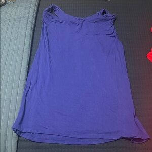 Vibrant blue Purple Sleeveless Top XL